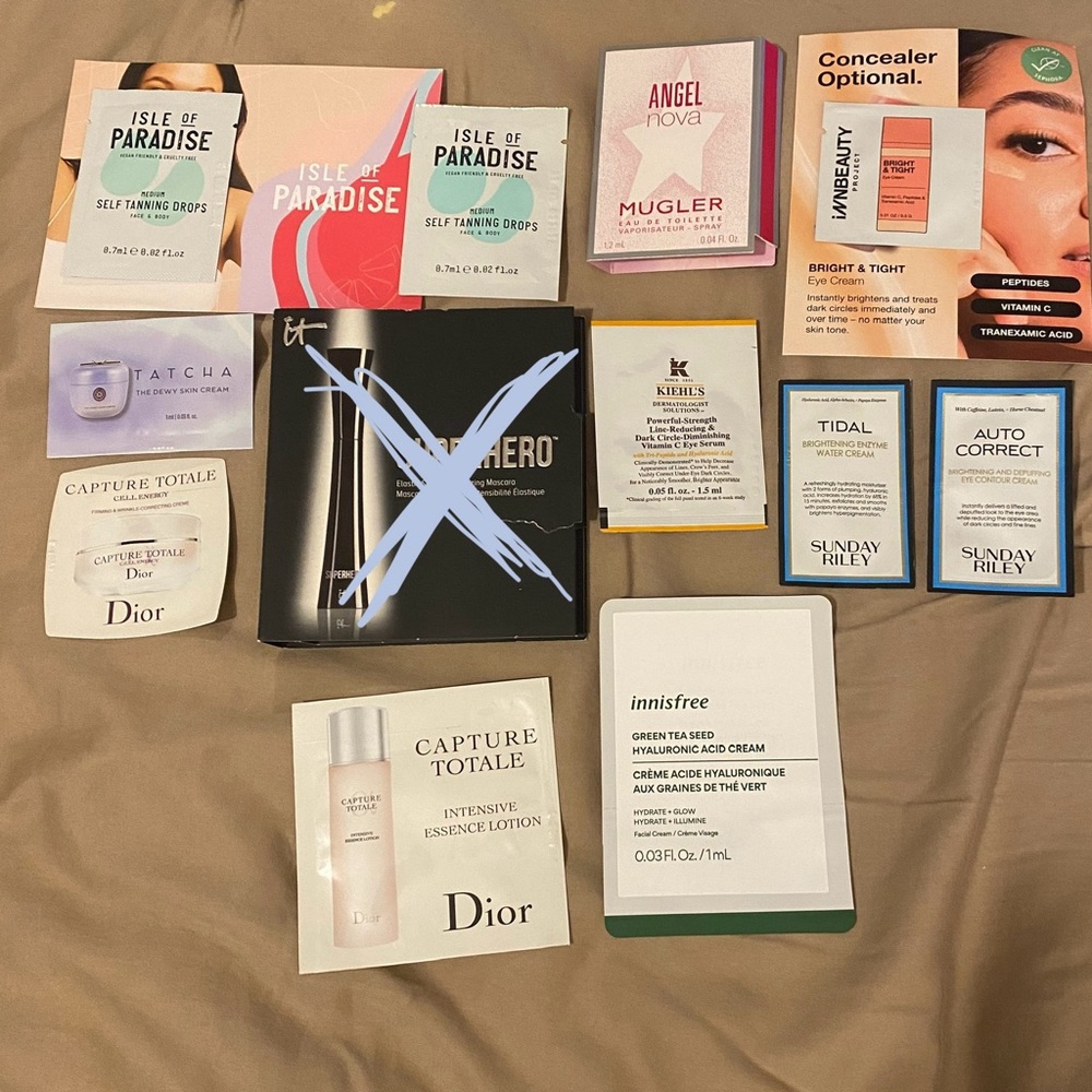 SEPHORA BEAUTY SKINCARE SAMPLE LOT